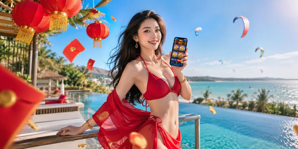 Khung cảnh vui chơi và tải ứng dụng tại Mũi Né
